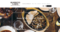 Desktop Screenshot of burritoloco.com